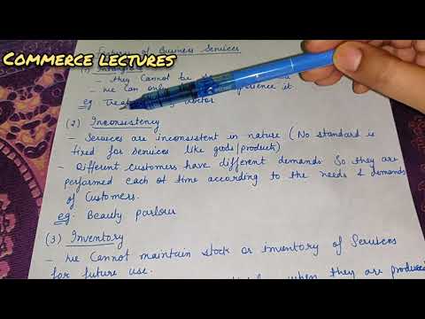 Services business services nature of business services class 11 business studies