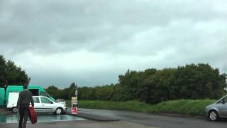 preview picture of video 'Driving Along Route de Lanmeur D64 & Rue André le Harzic, Plouigneau, Finistère, Brittany, France'