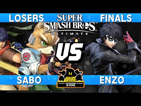 Smash Ultimate Tournament Losers Finals - Sabo (Fox / Ike) vs Enzo (Joker) - CNB 213