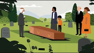 Explaining funerals to children: what happens at a burial