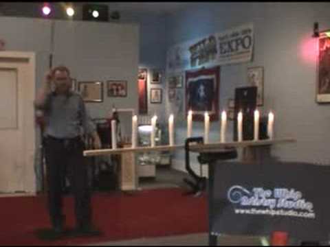 Gery L. Deer The Whip Artistry Studio - "Mask of Zorro" type Bullwhip Candle Snuff