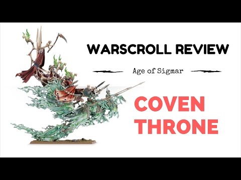 Age of Sigmar Coven Throne Warscroll Review
