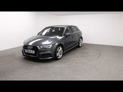 USED AUDI A3 1.6 TDI S LINE 5d 109 BHP 2017