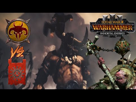 WILL THE RATS BE TRAMPLED? Skaven vs Beastmen - Total War Warhammer 3