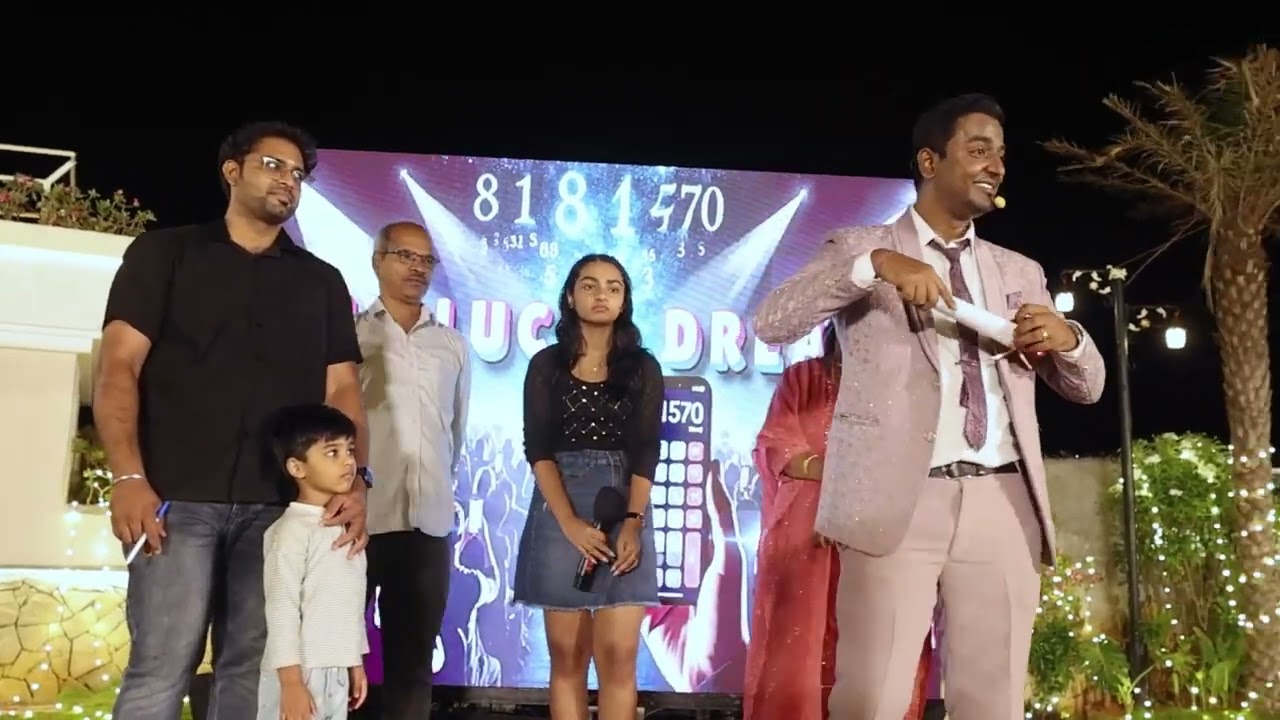 Outdoor Birthday Party Chennai | Family Show | KannanTheShowman | Tamil & English Mind-Reading Show