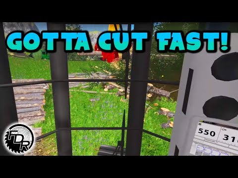 Processing Piles | Farming Simulator 2017 | Logging & Forestry #9