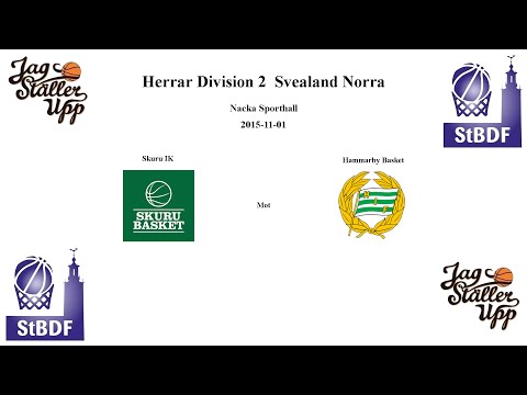 Skuru Basket (Herr) mot Hammarby Basket - 2015-11-01