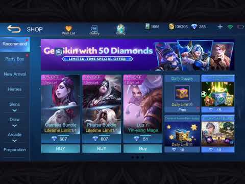 PARTY BOX 515 EVENT TICKET BUG 2020, PLEASE FIX THIS BUG ASAP | Mobile Legends: Bang Bang