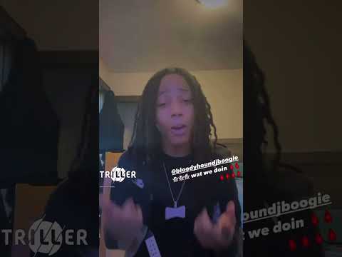 Bloodhound JBoogie & Lil Speedy Drops A Snippet Dissing Monty & Rob 😳 #bloodhound #shorts #foryou