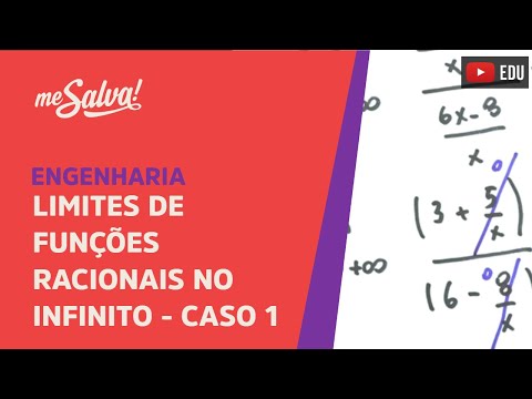 Me Salva! LIM11 - Limites de funções racionais no infinito - caso 1