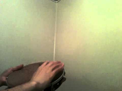 My customized pandeiro with skyndeep