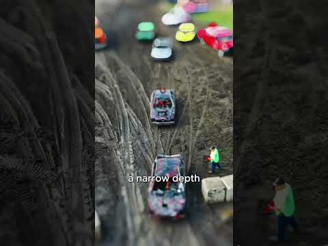 How Tilt-Shift Cameras Create Tiny Worlds 📷🚗 (@chaosmotorsportsmn)