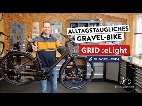 The "Grid :eLight" gravel bike from Simplon. Lightweight, sporty and suitable for everyday use.