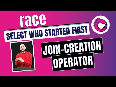 24. RXJS - The race operator - Choose the first started Observable | (Hindi)