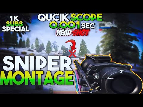 God Level Sniper in PUBGMobile | Insane Sniping Skills