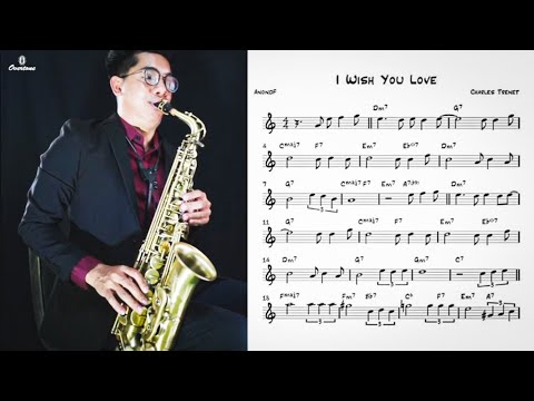 I Wish You Love (easy solo) for Saxophone