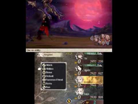 Bravely Default Asmodeus(+) Level 99 Poison Strategy