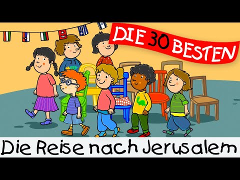 🏞️ Die Reise nach Jerusalem || Kinderlieder zum Mitsingen und Bewegen