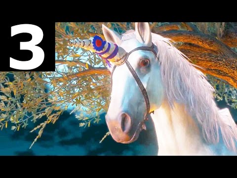 The Witcher 3 Blood and Wine Part 3 - Unicorn & Golden Fish | The Beast Of Toussaint - Walkthrough