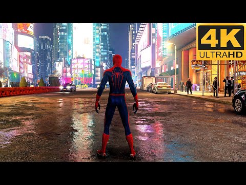 (PS5)SPIDER-MAN Remastered RayTracing Graphics Gameplay 4k60fps #ps5