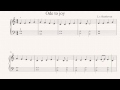 Ode To Joy Easy Piano Sheet Music