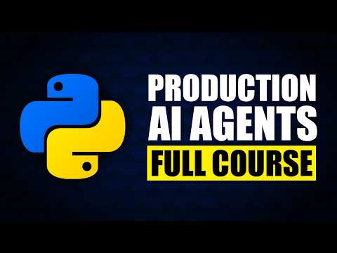 Video thumbnail: Build 3 PRODUCTION AI Agents in Python - Full Course (Agentspan)