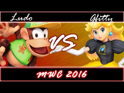 MWC 2016 - GFitty (Peach, Doc) vs. Ludo (Diddy) - POOLS - Smash 4 - Wii U