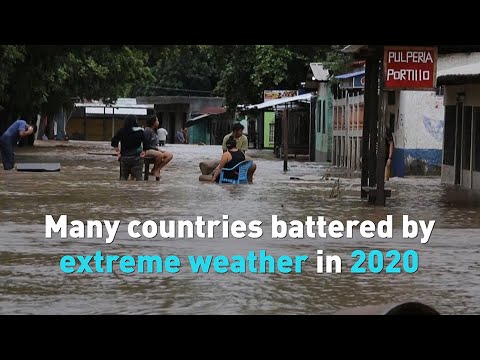 Many countries battered by extreme weather in 2020