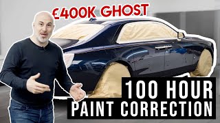 What’s Wrong with this £400,000 New Rolls Royce Ghost Paint?! - FIRST Detail