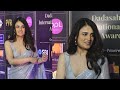 Hot Girl Radhika Madan Get Emotional To Remind Irfan Khan At Red Carpet Of Dada Saheb Phalke Award