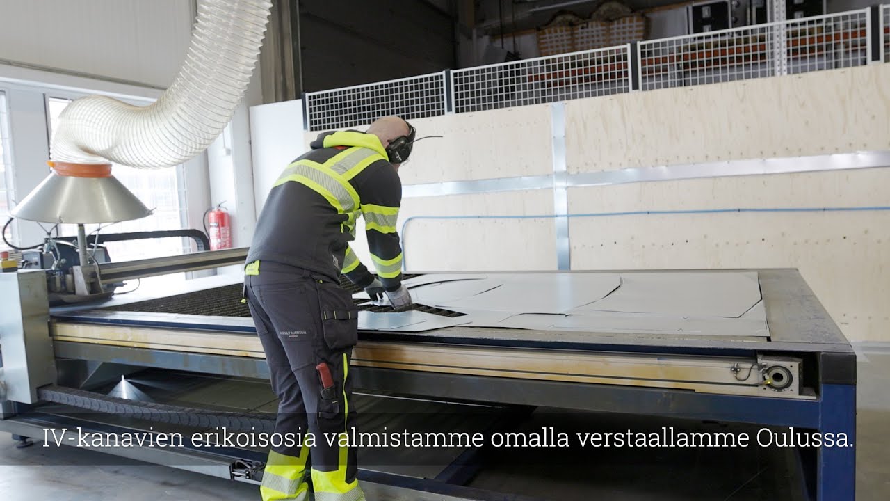 Oululaiselle Movitek Oy:lle plasmaleikkurin käyttövideo