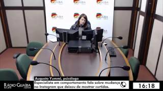 Entrevista Rádio Guaíba sobre o Instagram