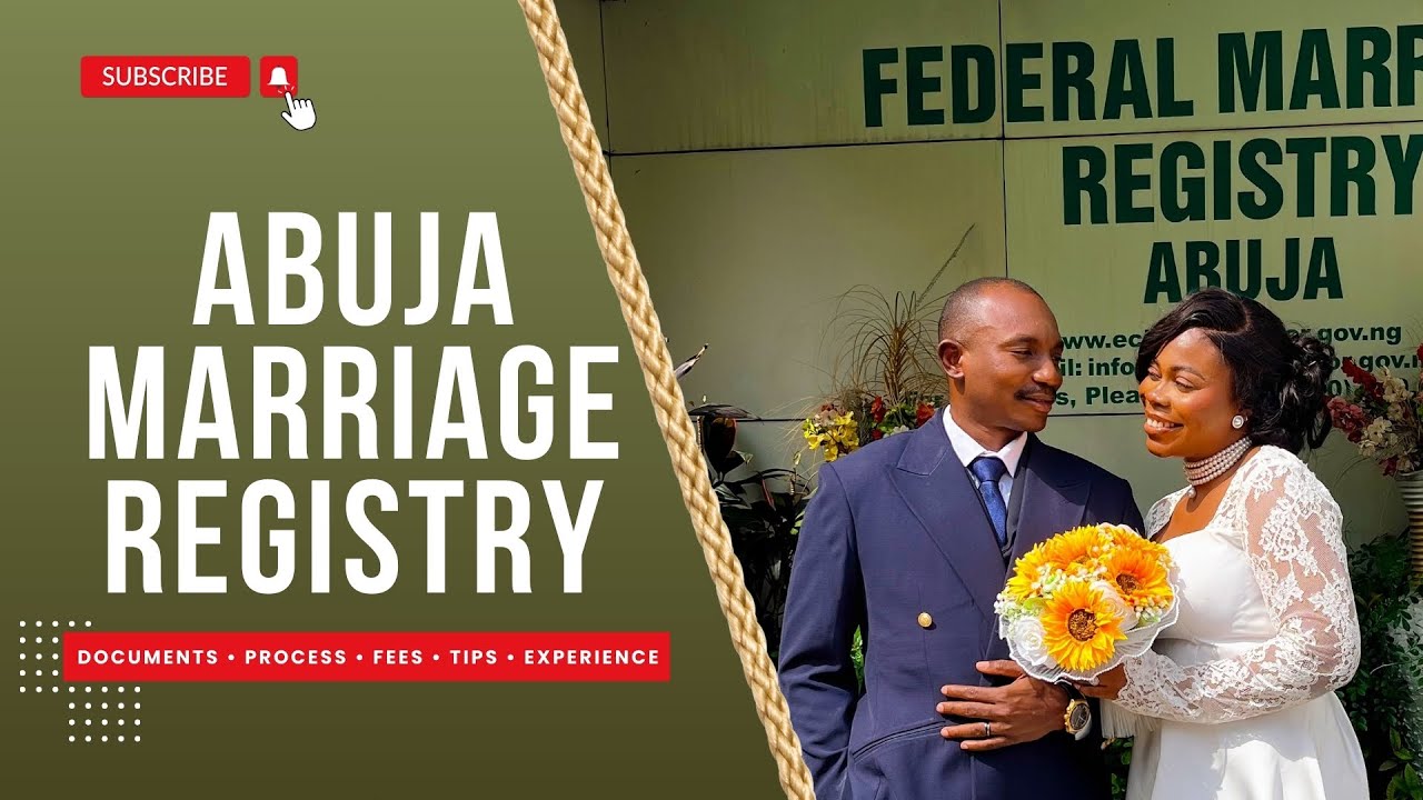 NIGERIAN COURT WEDDING | ALL YOU NEED TO KNOW ABOUT ABUJA FEDERAL MARRIAGE REGISTRY 