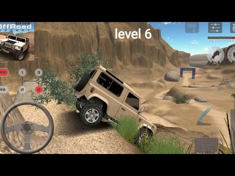OffRoad Drive Desert Level 6 - Android Gameplay |😱 OffRoad Drive Desert | OffRoad games #gameplay