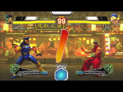 Hiro (Bison) vs Kazunoko (Yun) - Final Round 18 USF4 - 720p 60fps