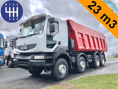 SODEXIM : Camion 8x4 benne Renault Kerax 450 Dxi (VS 2550 / 2541)