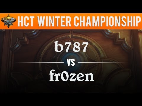b787 vs fr0zen - HCT Winter Championship 2017:  Group A