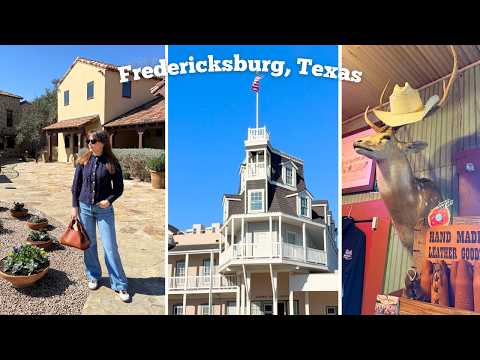 What to do in FREDERICKSBURG - the cutest town in Texas ♡