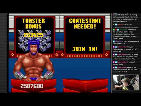 Super Smash TV SNES - 1CC - Pleasuredome - Turbo Mode After!