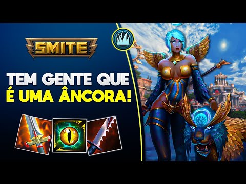 Tem gente que te puxa com a força do HULK! AWILIX JUNGLER - ⚡ Smite BR Ranked Conquista