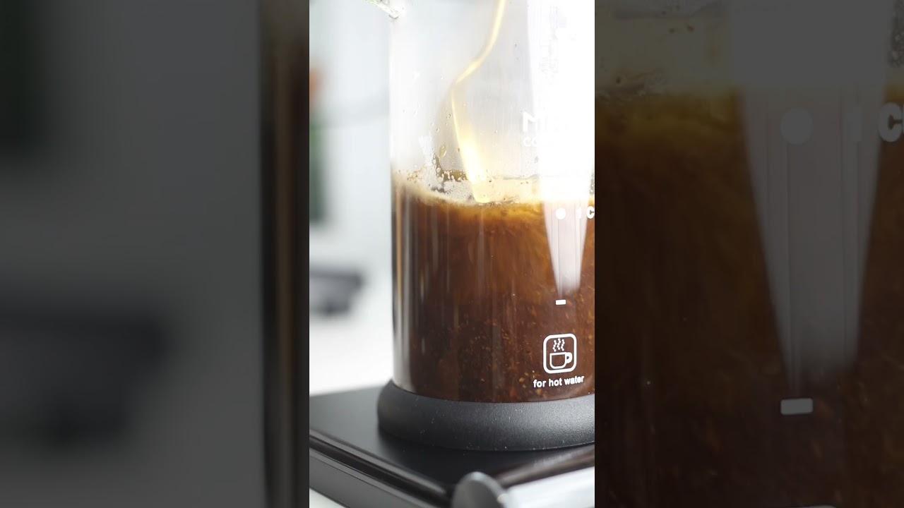 Bình Thủy Tinh Pha Cà Phê Kiểu Pháp 350ml MAVO | French Press Coffee Maker