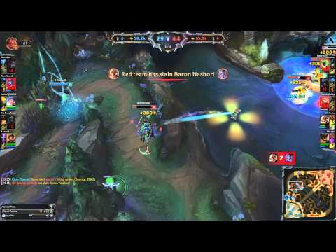 Aphromoo with the godlike Thresh lantern