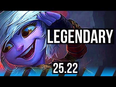 TRISTANA vs YASUO (MID) | Quadra, Comeback, 59k DMG, Legendary, 7 solo kills | EUW Master | 25.22