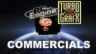 TurboGrafx16 PC Engine Commercials Tv Ads