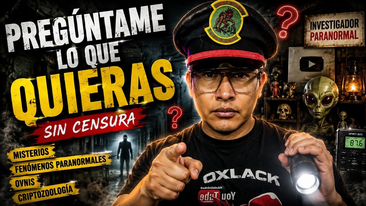 SOY INVESTIGADOR PARANORMAL HAS TUS PREGUNTAS