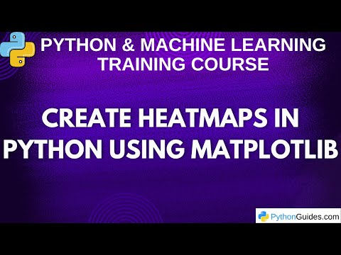 Heatmap Visualization With Matplotlib In Python Complete Guide