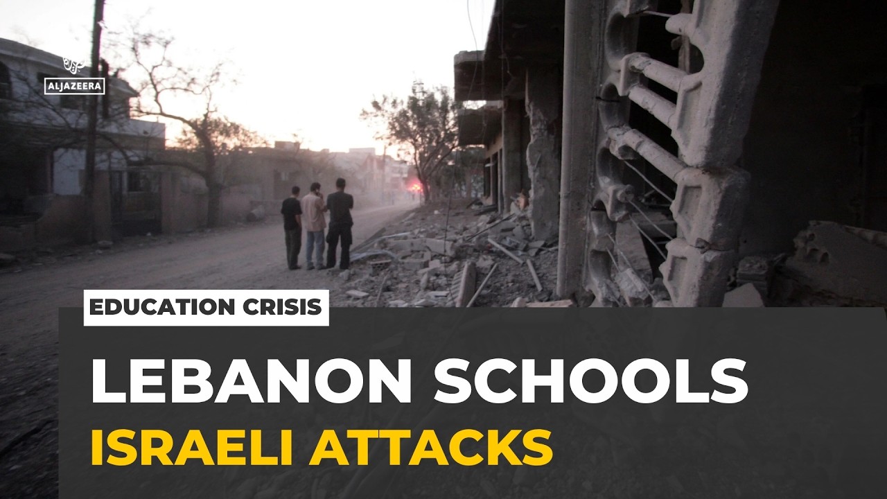Education crisis in Lebanon: Students return to school as Israeli attacks continue