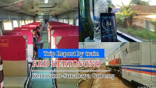 preview picture of video '[Trip Report] by train KRD KERTOSONO dari Kertosono To Surabaya Gubeng | Part 1'