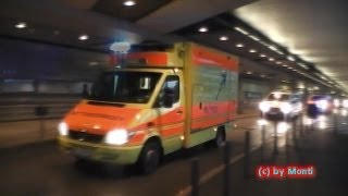 preview picture of video 'Notfall im Hamburger Flughafen// Reserve RTW Flughafenfeuerwehr + Reserve NEF BF Hamburg F23 (HD)'