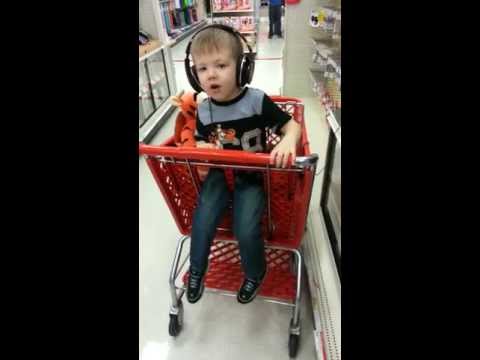cute kid with beats headphones